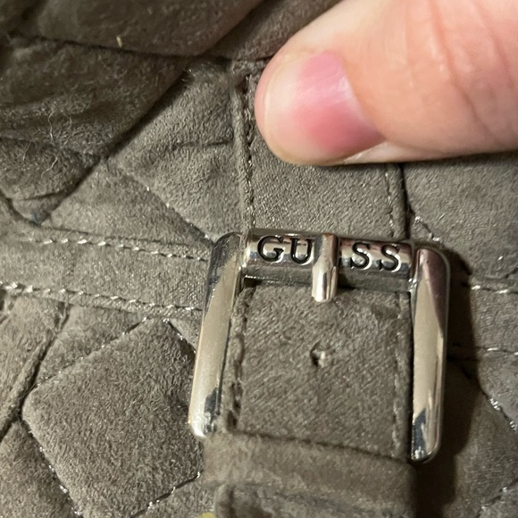 Women’s guess fur lined suede wedge boots - Picture 5 of 5